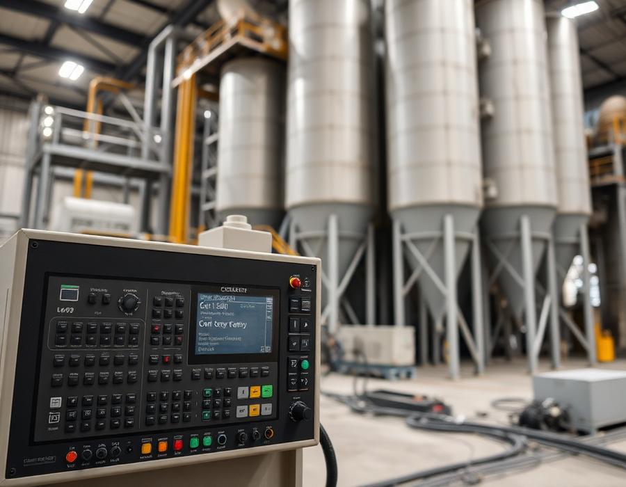 Batching plant control